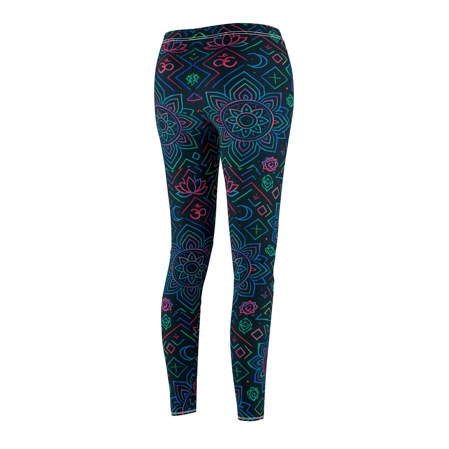 Bohemian Spirit Leggings - Boho Mandala Print Yoga Pants | High Waisted Women's Activewear