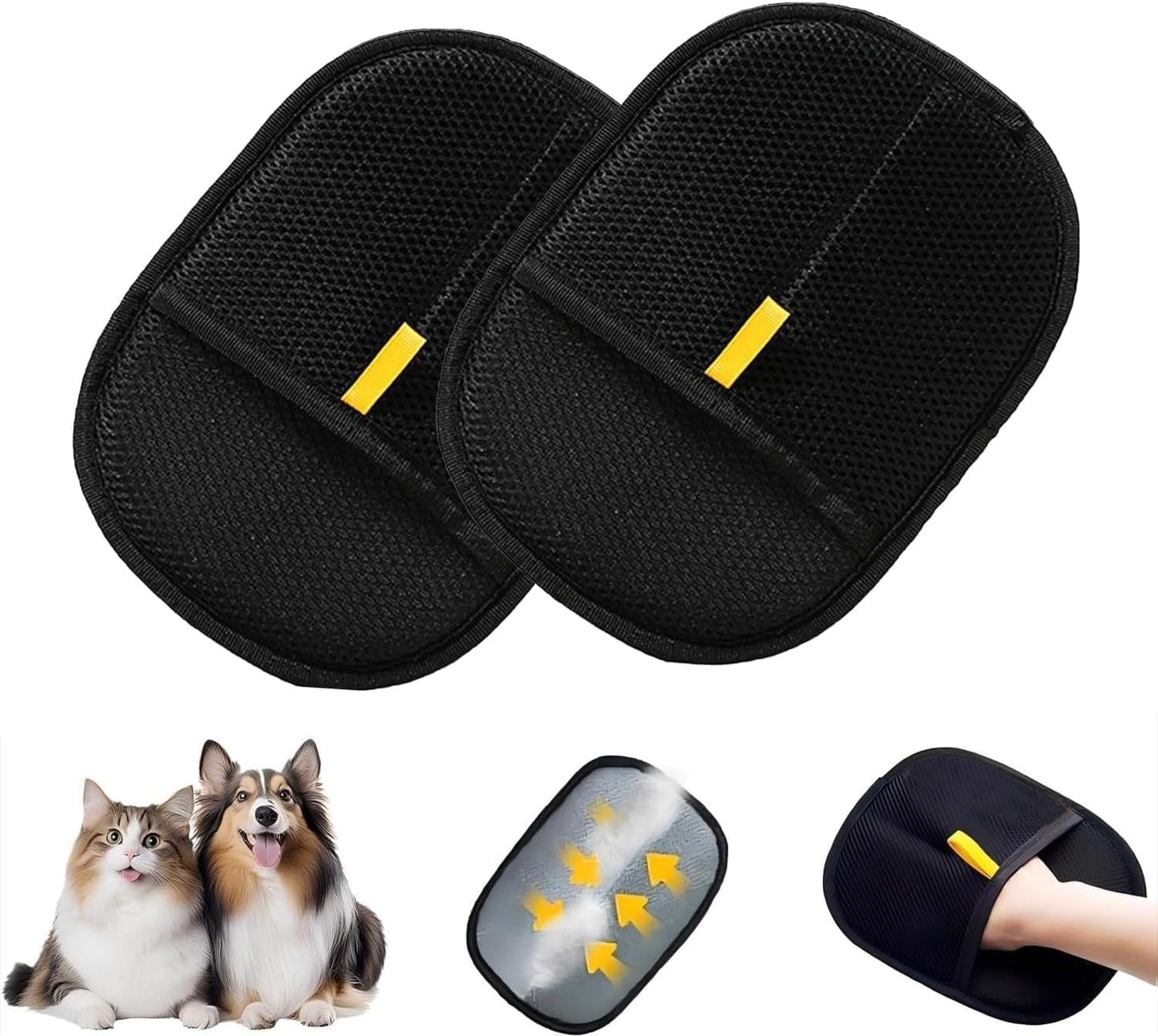 FurCatch™ - Static Grooming Gloves