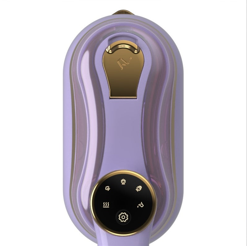 LCD Handheld Garment Steamer - Portable Steam Iron with LED Display | Travel Clothes Steamer