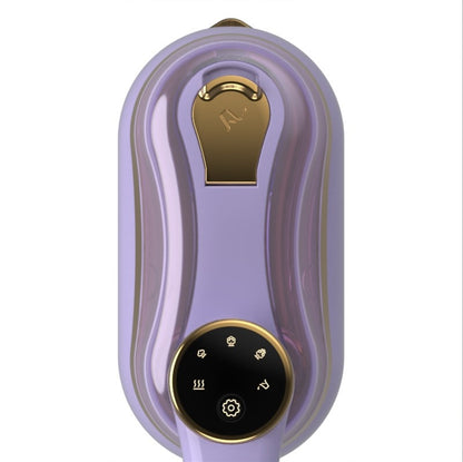 LCD Handheld Garment Steamer - Portable Steam Iron with LED Display | Travel Clothes Steamer