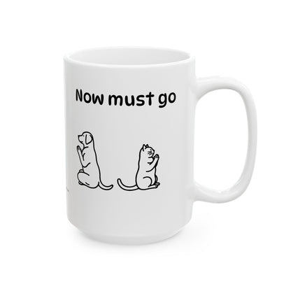 Pet Lovers Ceramic Mug, Cute Dog and Cat Designs, Dog lovers Mug, Funny Pet Owner Gift, 11oz/15oz Coffee Cup, gift for her