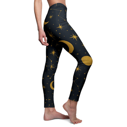Celestial Pattern Leggings - Stylish & Comfortable Yoga Pants

