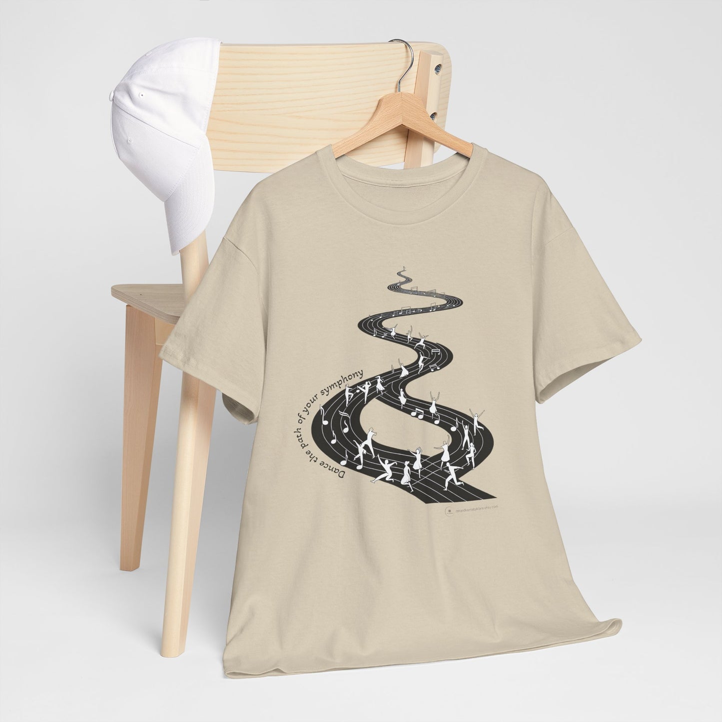 Music Lover Cotton Tee - Music lover T-Shirt, Gift for Her, Gift for Him, Gift for Holiday, Gift for Music Lover, Spiritual Tee