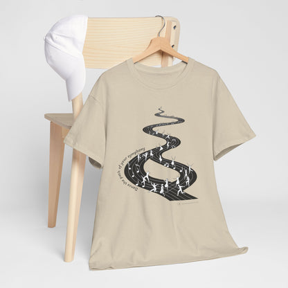 Music Lover Cotton Tee - Music lover T-Shirt, Gift for Her, Gift for Him, Gift for Holiday, Gift for Music Lover, Spiritual Tee