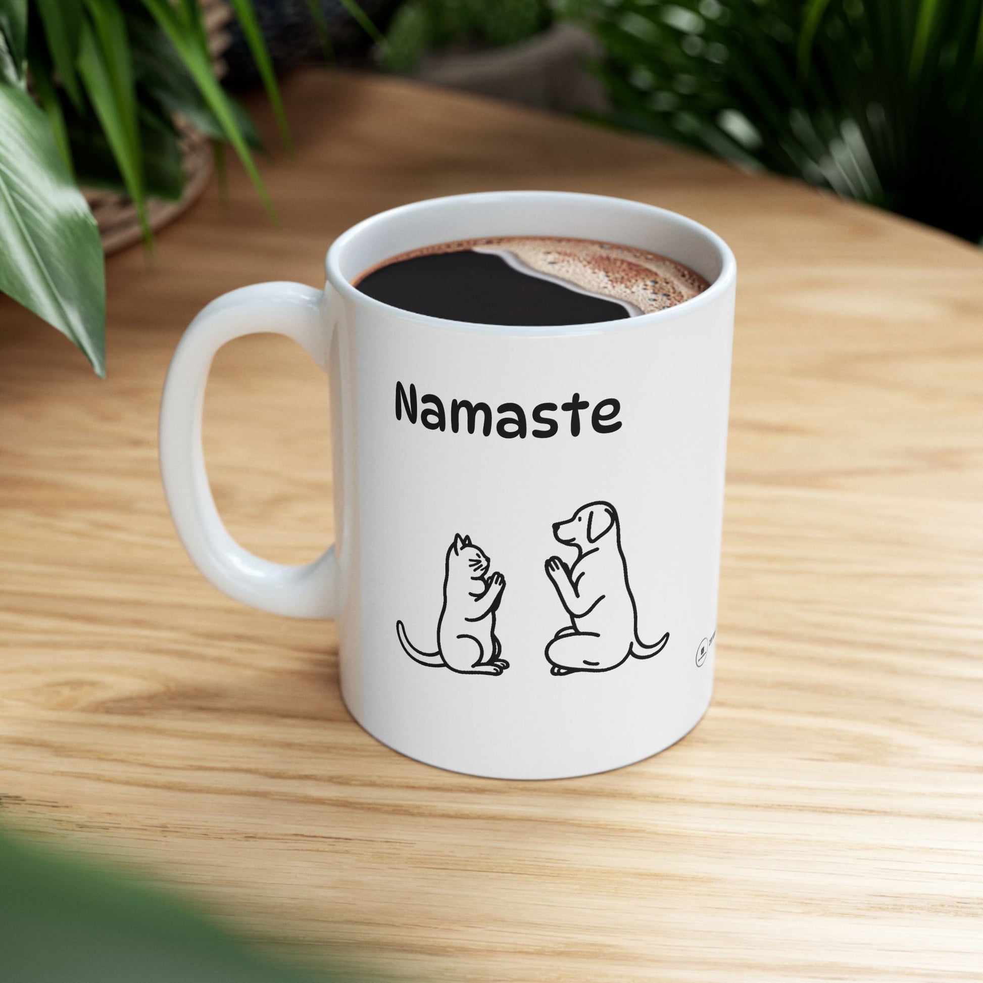 Pet Lovers Ceramic Mug - Cute Dog & Cat Designs, Perfect Gift

