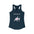 Namaste Goat Print Animal Lover Tank Top | Workout and Gym Wear Cute Goat Design Racerback Tank Top Fitness Shirt for Women