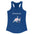Namaste Goat Print Animal Lover Tank Top | Workout and Gym Wear Cute Goat Design Racerback Tank Top Fitness Shirt for Women