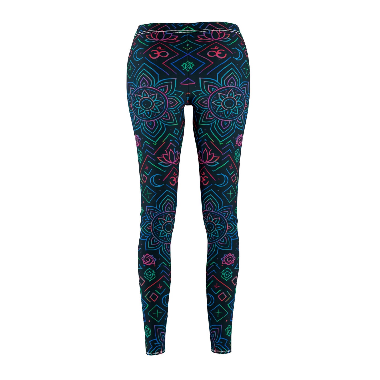 Bohemian Spirit Leggings - Boho Mandala Print Yoga Pants | High Waisted Women's Activewear