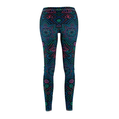 Bohemian Spirit Leggings - Boho Mandala Print Yoga Pants | High Waisted Women's Activewear