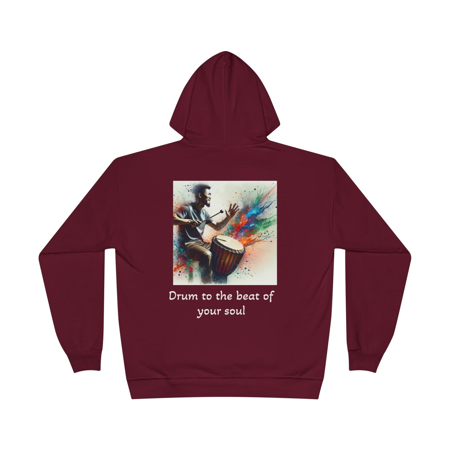 Drummer Hoodie - Music Lover Pullover Sweatshirt | Gift for Drummers & Percussionists