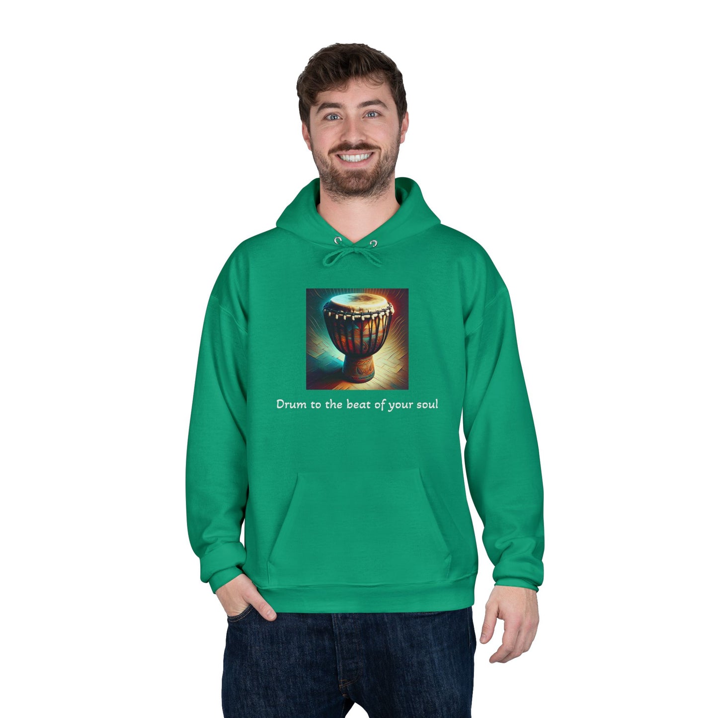Drummer Hoodie - Music Lover Pullover Sweatshirt | Gift for Drummers & Percussionists
