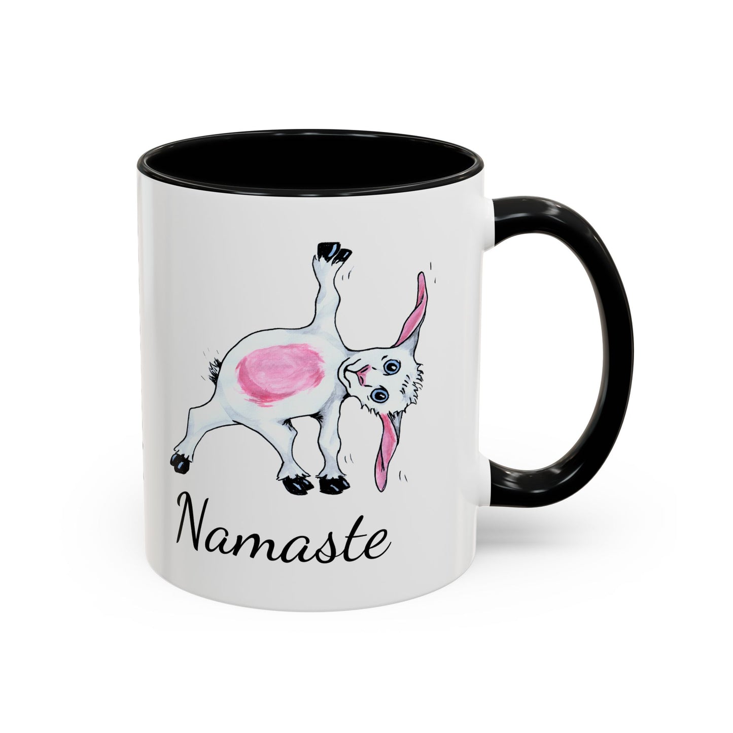 Yoga Goat Mug - Funny Gift for Her | Accent Coffee Mug

