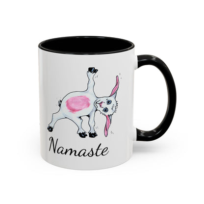 Yoga Goat Mug - Funny Gift for Her | Accent Coffee Mug

