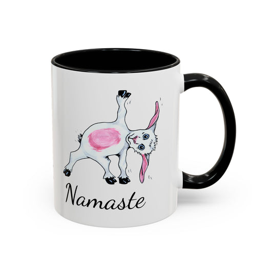 Yoga Goat Mug - Funny Gift for Her | Accent Coffee Mug

