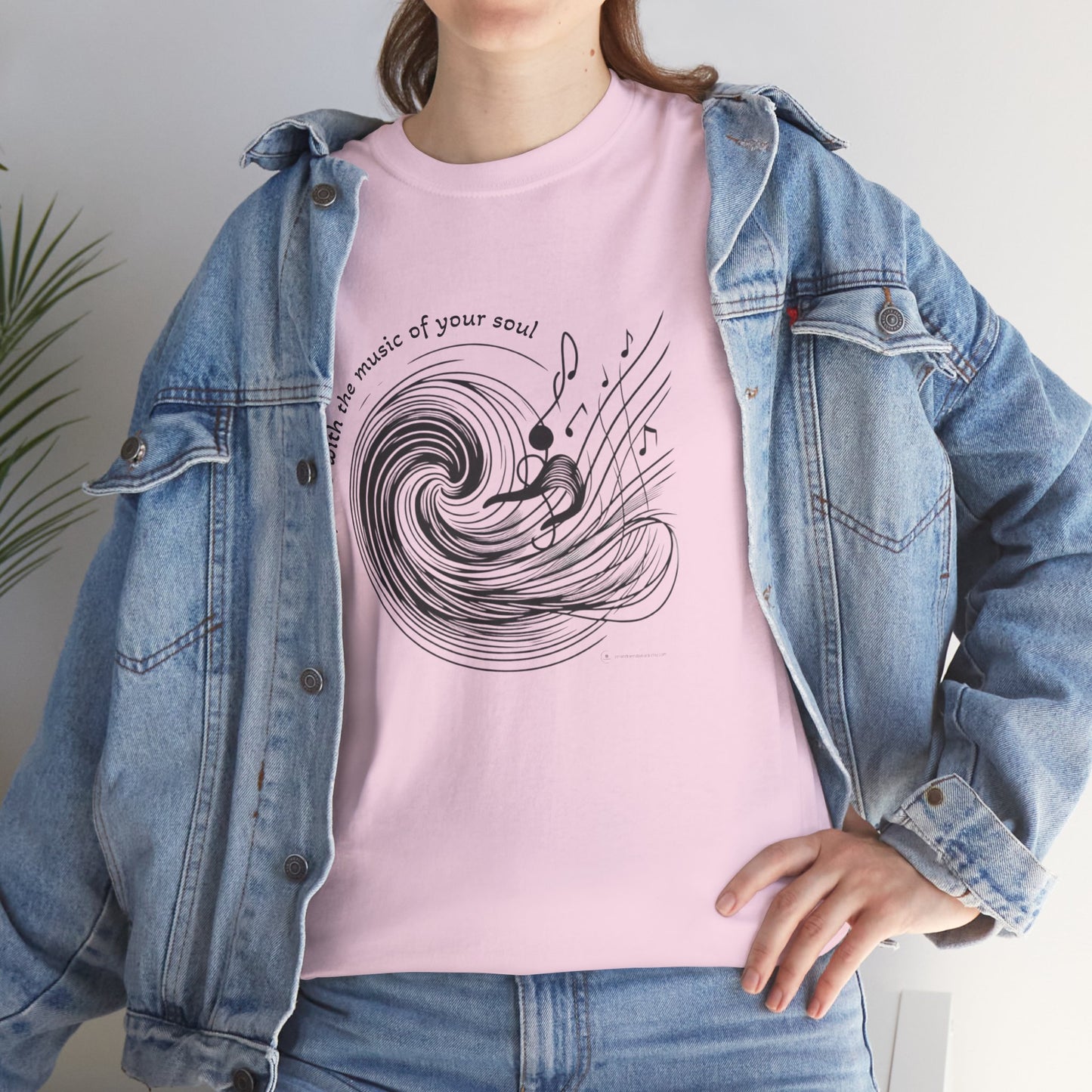 Wave Art Unisex Heavy Cotton Tee, Beach Lover Gift, Surfing T-Shirt, Summer Vibes Shirt, Ocean Aesthetic Apparel, Casual Wear