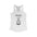 Women's Ideal Racerback Tank, Halloween, yoga, halloween workout, goat skeleton, halloween goat, halloween gift