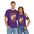 Halloween Tee with Ghost and Pumpkin - Unisex Tee
