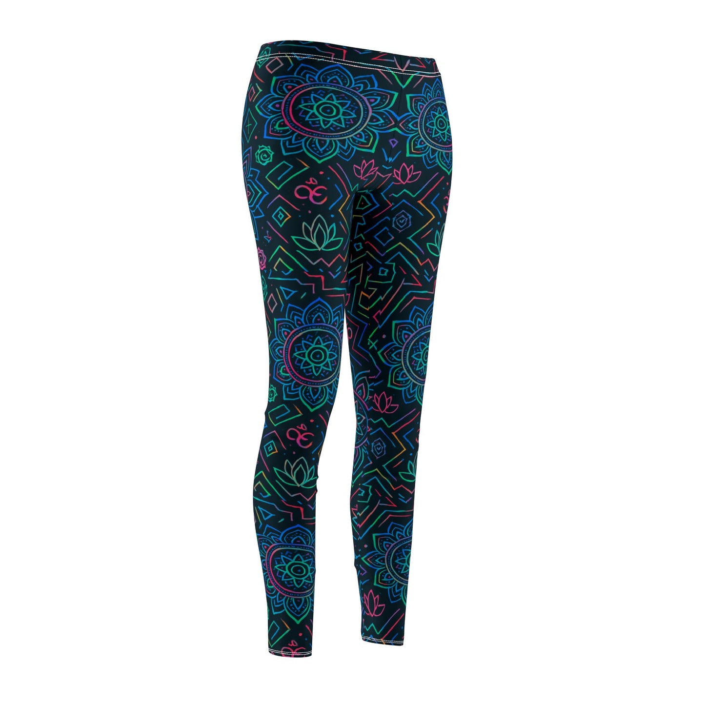 Bohemian Spirit Leggings - Boho Mandala Print Yoga Pants | High Waisted Women's Activewear