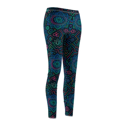 Bohemian Spirit Leggings - Boho Mandala Print Yoga Pants | High Waisted Women's Activewear