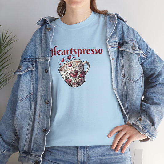 Coffee Lover Cotton Tee - Perfect for Coffee Lovers, Valentines Day Gift, Casual Wear, Mug Lover Shirt, Birthday Gift
