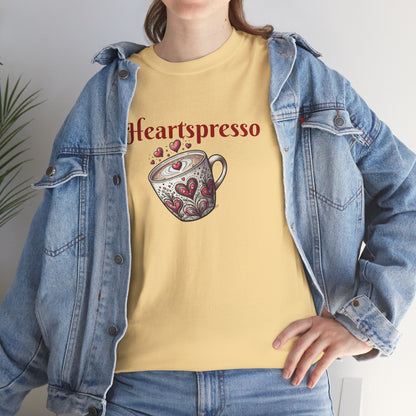 Coffee Lover Cotton Tee - Perfect for Coffee Lovers, Valentines Day Gift, Casual Wear, Mug Lover Shirt, Birthday Gift