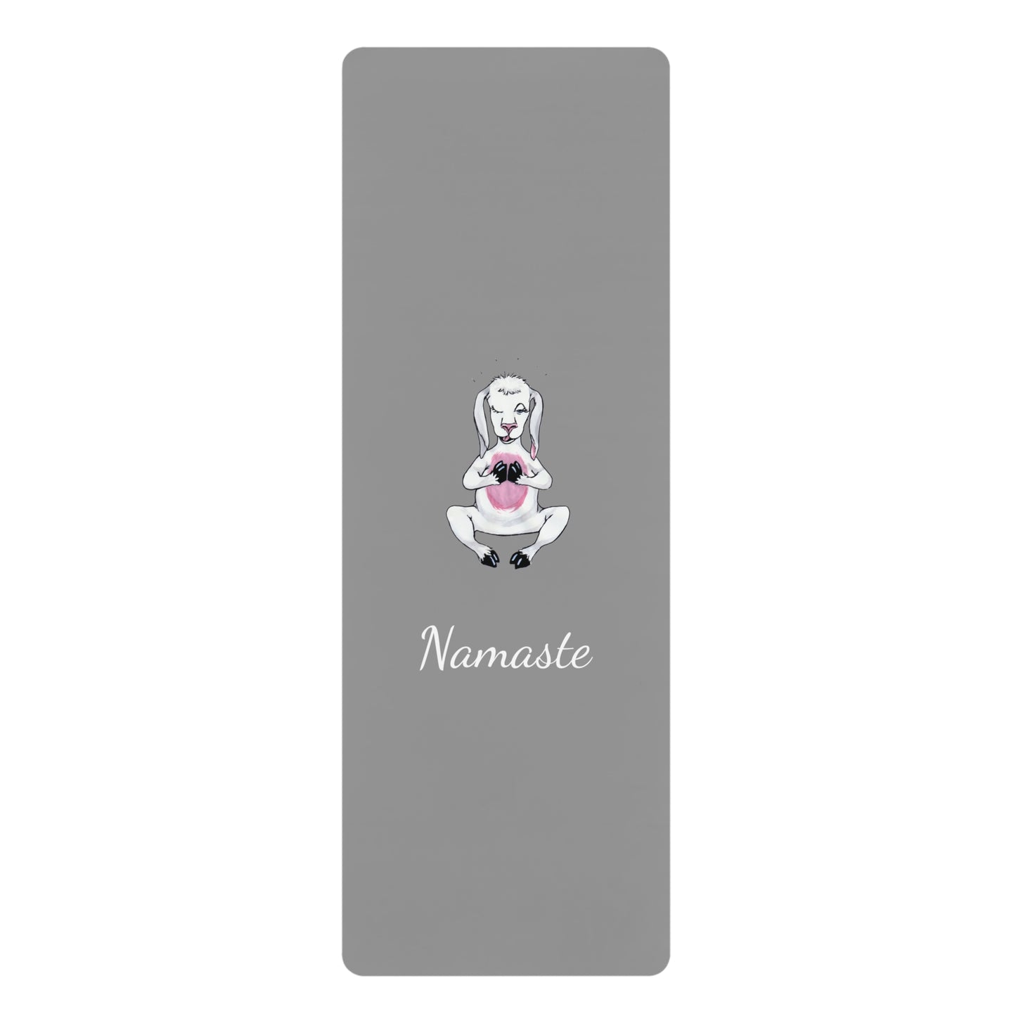 Yoga Workout Meditation Pilates Rubber Mat | Anti-Slip Fitness Mat for Yoga & Gym

