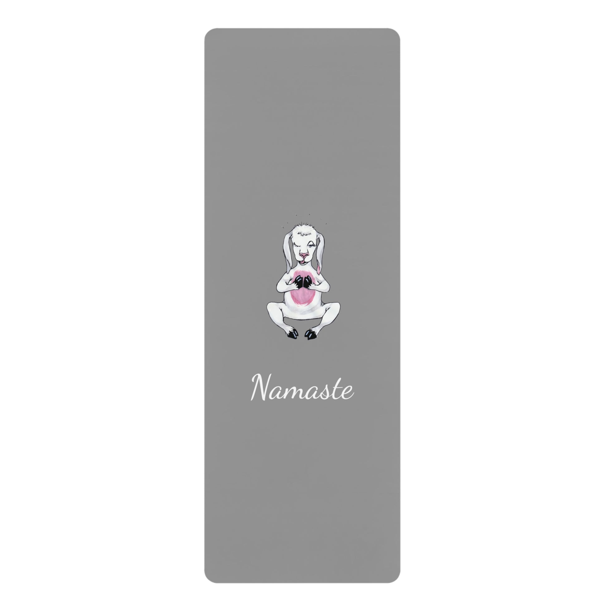 Yoga Workout Meditation Pilates Rubber Mat | Anti-Slip Fitness Mat for Yoga & Gym

