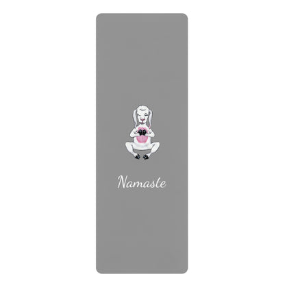 Yoga Workout Meditation Pilates Rubber Mat | Anti-Slip Fitness Mat for Yoga & Gym

