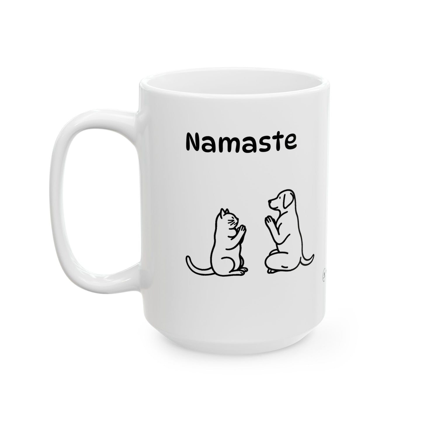 Pet Lovers Ceramic Mug, Cute Dog and Cat Designs, Dog lovers Mug, Funny Pet Owner Gift, 11oz/15oz Coffee Cup, gift for her