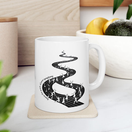 Inspirational Ceramic Mug - Perfect Gift for Coffee Lovers


