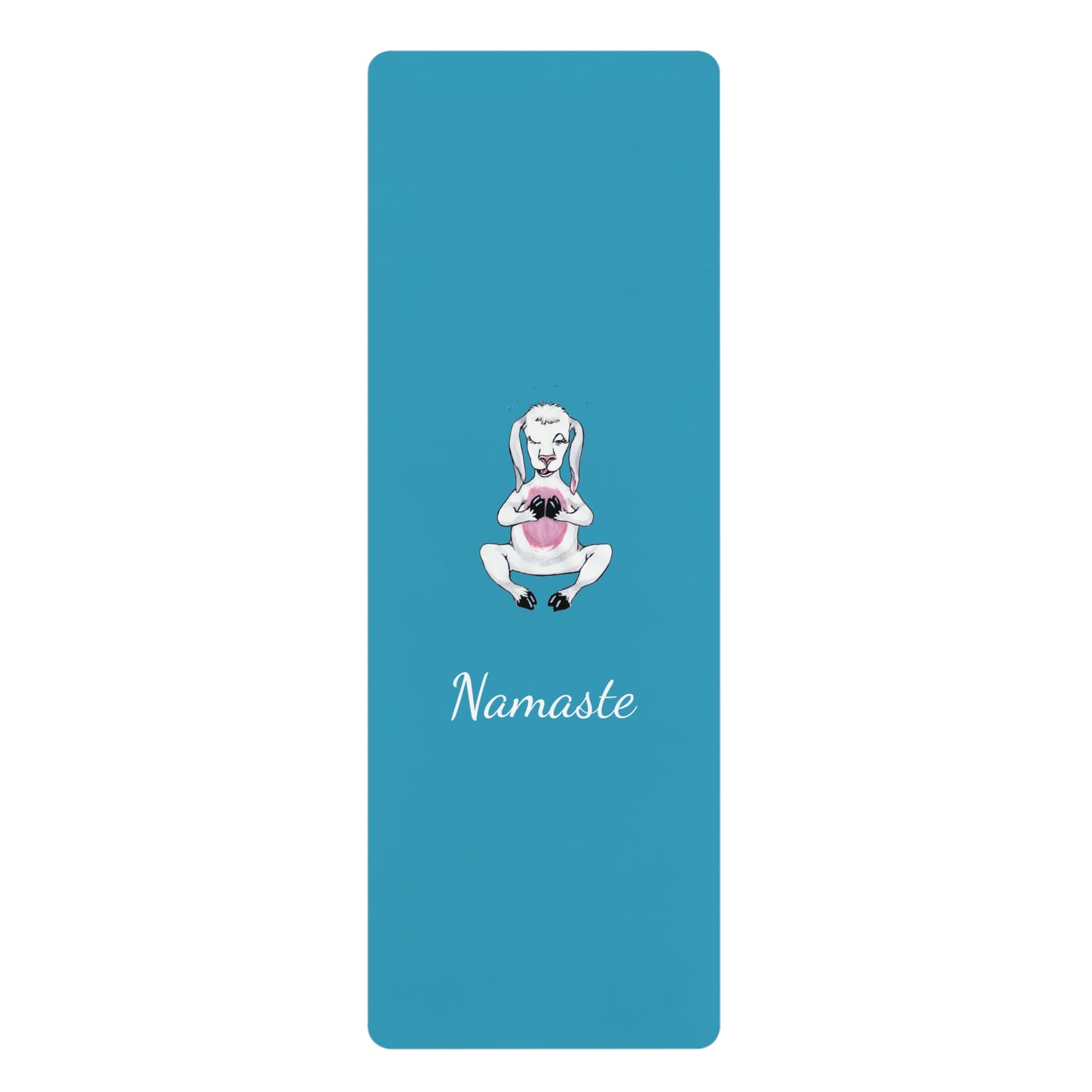 Yoga Workout Meditation Pilates Rubber Mat | Anti-Slip Fitness Mat for Yoga & Gym

