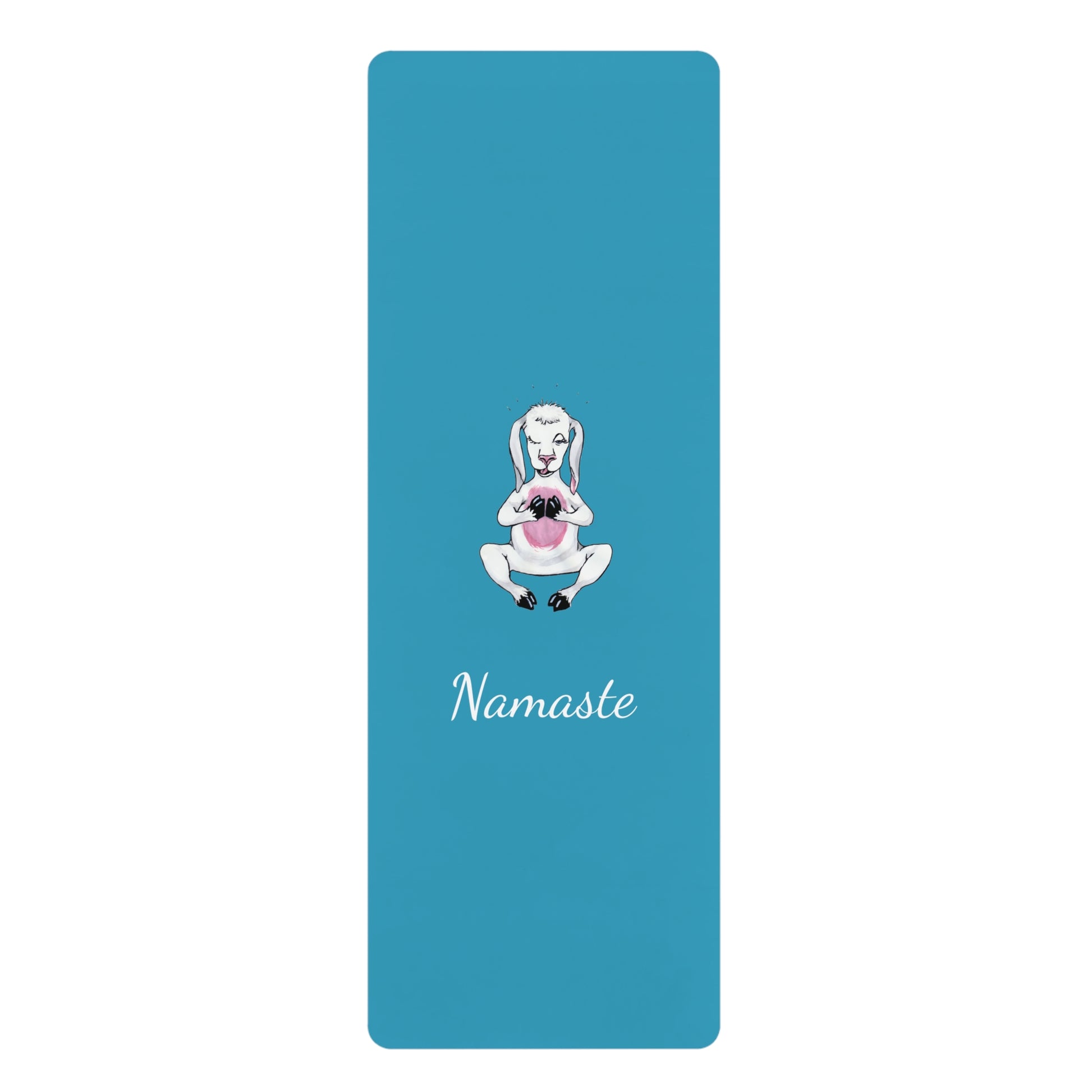 Yoga Workout Meditation Pilates Rubber Mat | Anti-Slip Fitness Mat for Yoga & Gym

