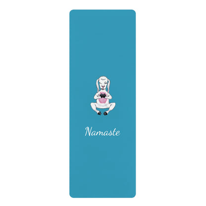 Yoga Workout Meditation Pilates Rubber Mat | Anti-Slip Fitness Mat for Yoga & Gym

