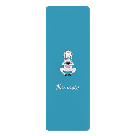 Yoga Workout Meditation Pilates Rubber Mat | Anti-Slip Fitness Mat for Yoga & Gym

