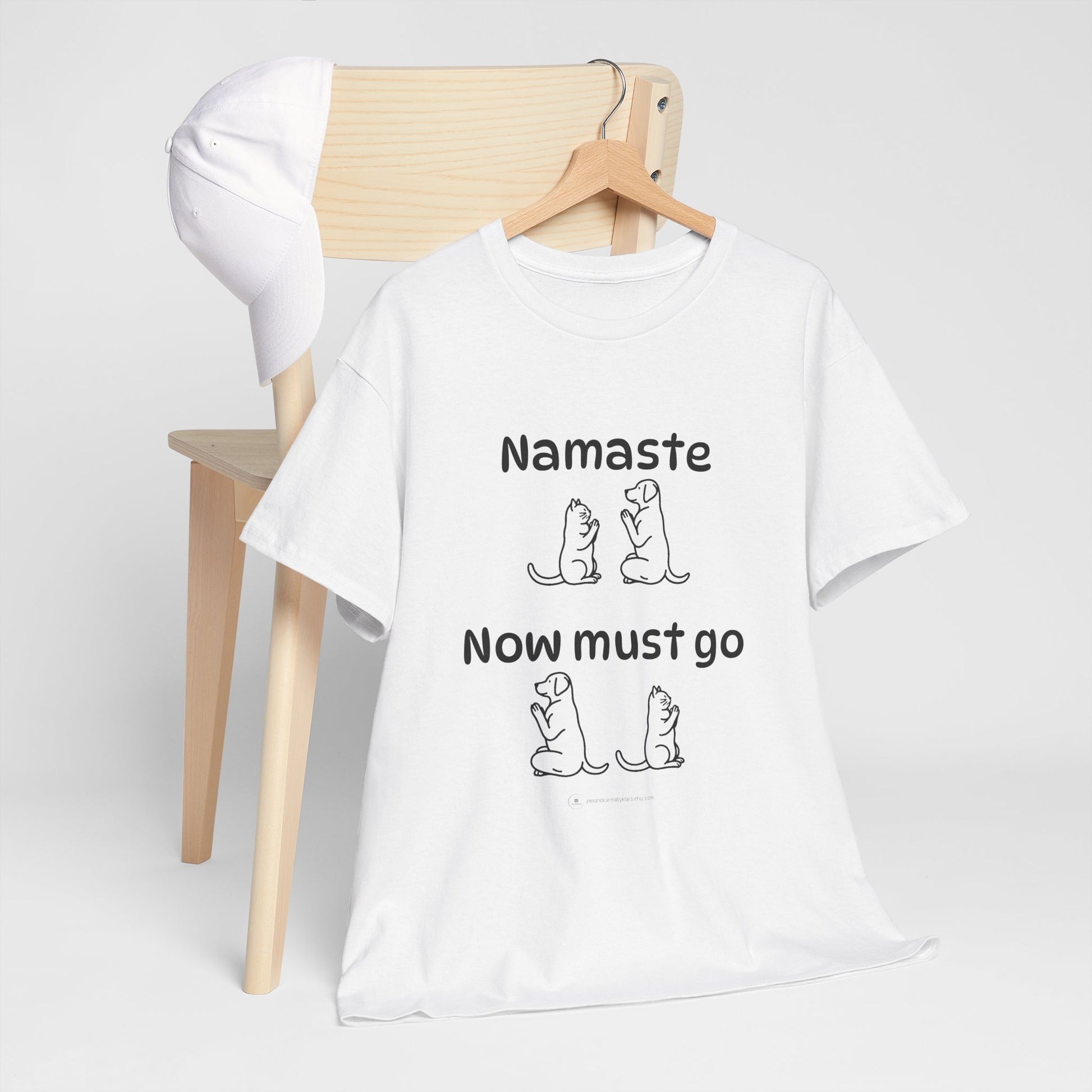 Namaste Pilates Meditation Pet T-Shirt | Zen Yoga Lover Gift

