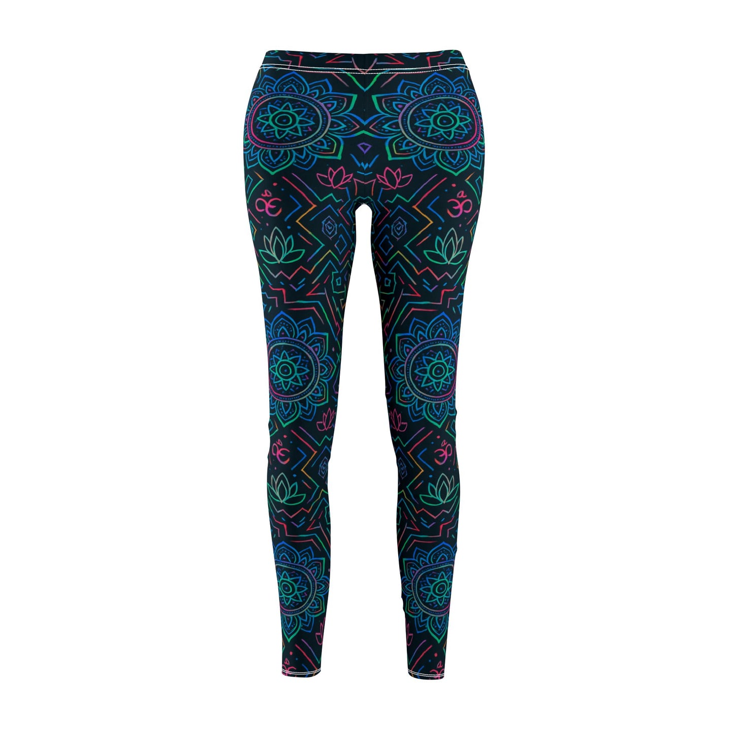 Bohemian Spirit Leggings - Boho Mandala Print Yoga Pants | High Waisted Women's Activewear