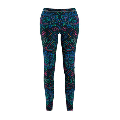 Bohemian Spirit Leggings - Boho Mandala Print Yoga Pants | High Waisted Women's Activewear