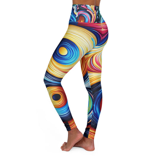 Yin Yang Yoga Lover Leggings - High-Waisted Fitness Pants

