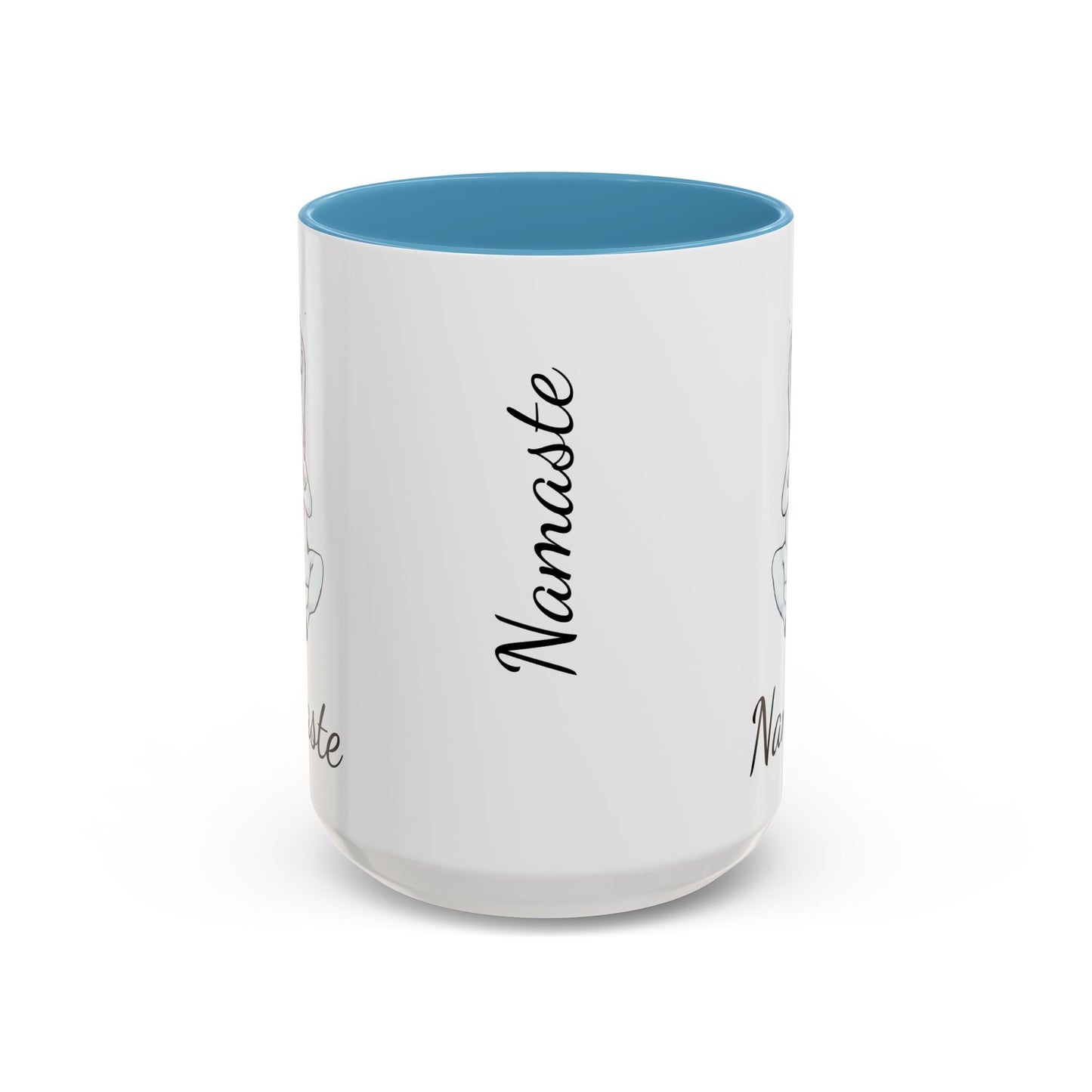 Accent Coffee Mug (11, 15oz), Yoga goat mug, goat yoga mug, funny mug, gift for mom, gift for her, yoga gift mug