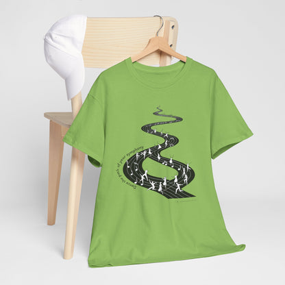 Music Lover Cotton Tee - Music lover T-Shirt, Gift for Her, Gift for Him, Gift for Holiday, Gift for Music Lover, Spiritual Tee