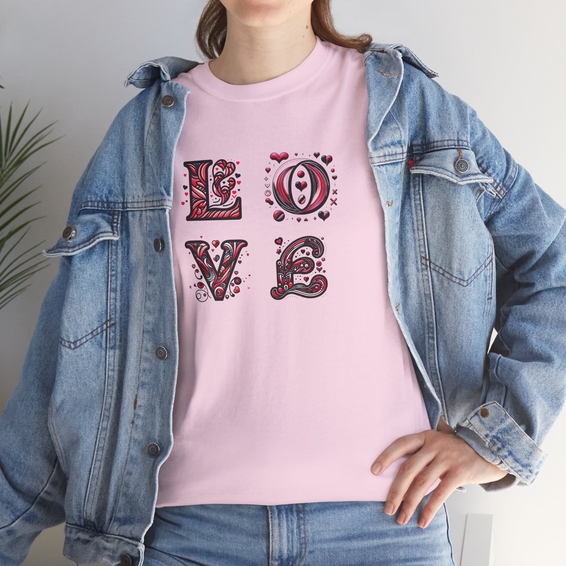 Loved Up Unisex Heavy Cotton Tee - Perfect Gift for Love & Comfort

