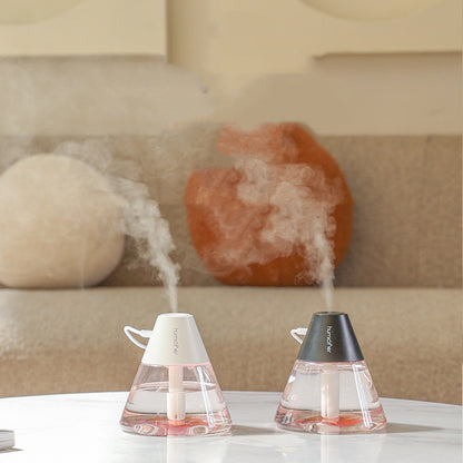Mini USB Humidifier - Portable Desktop Air Purifier | Car & Office Aromatherapy Diffuser