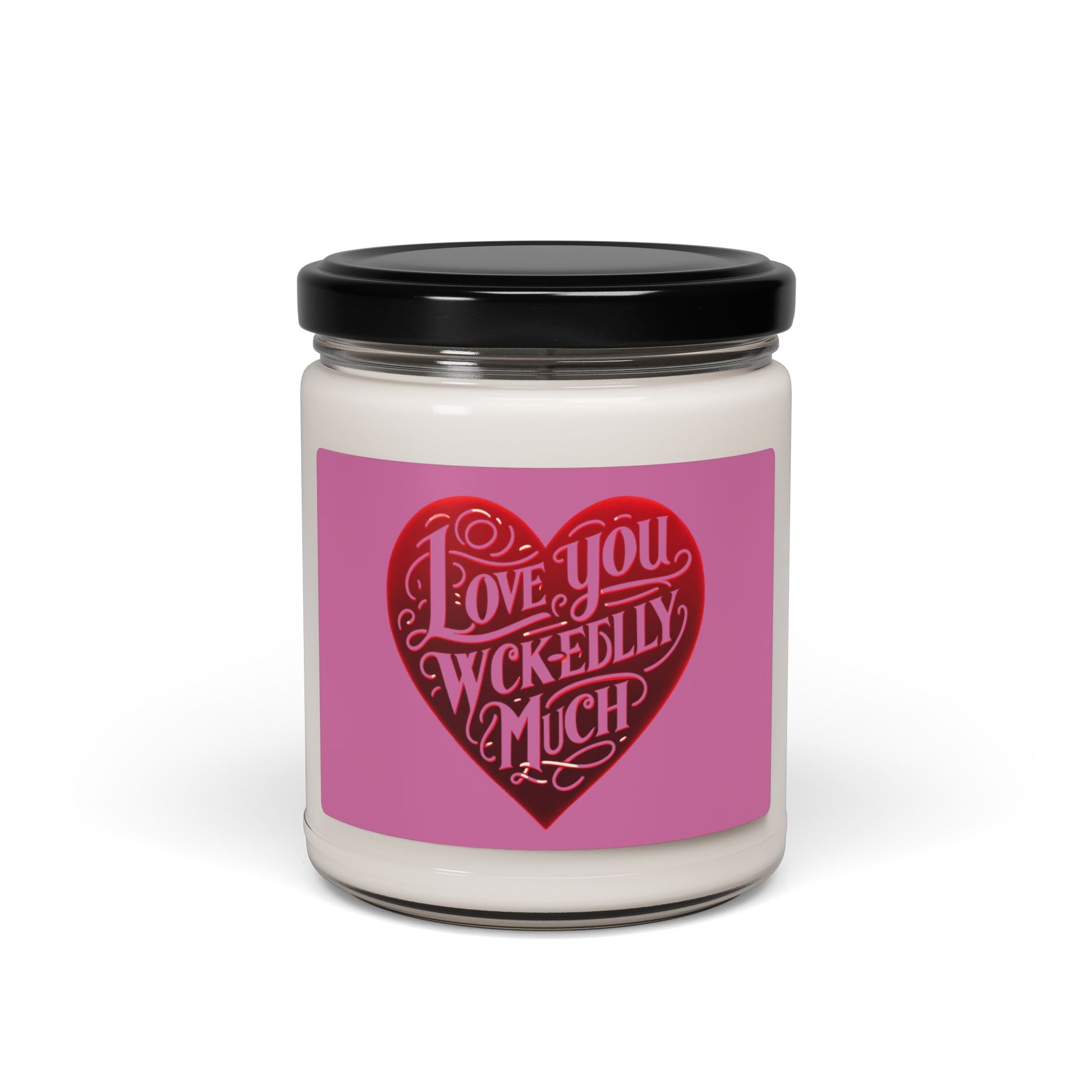 Love You Wickedly Much Soy Candle - Romantic Gift for Cozy Homes

