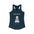 Namaste Goat Print Animal Lover Tank Top | Workout and Gym Wear Cute Goat Design Racerback Tank Top Fitness Shirt for Women