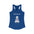 Namaste Goat Print Animal Lover Tank Top | Workout and Gym Wear Cute Goat Design Racerback Tank Top Fitness Shirt for Women