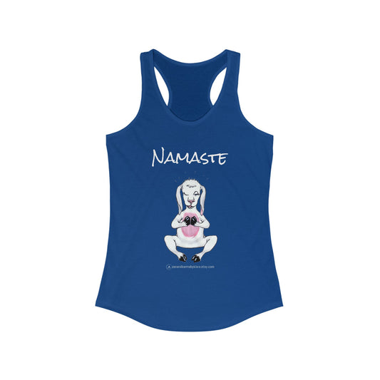 Namaste Goat Print Tank Top | Cute & Comfy Yoga Wear for Women

