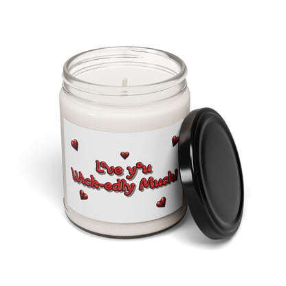 Valentine's Day Gift Candle | Immersive Aromas Scented Candle in 9oz Glass Jar with 100% Soy Wax Blend