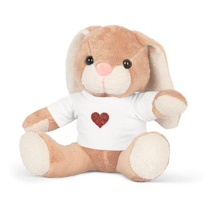 Love You Plush Teddy Bear, Cute Gift Valentines Day, Cute Teddy gift for Her, Valentines Day Gift, Cuddle Buddy