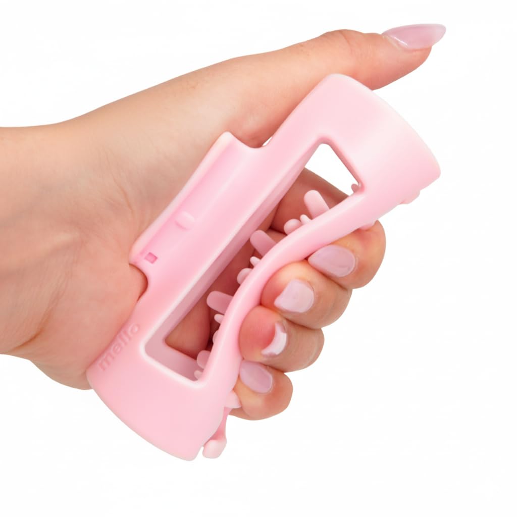 Mello CloudGrip™ Soft Silicone Hair Claw – Pain-Free Hold Without Breakage