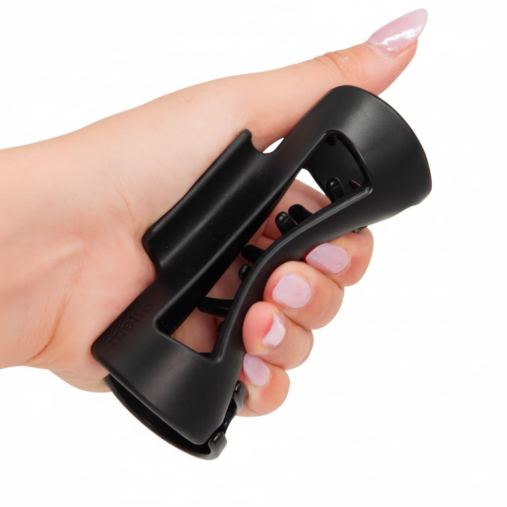 Mello CloudGrip™ Soft Silicone Hair Claw – Pain-Free Hold Without Breakage
